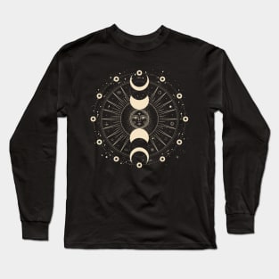 Moon Phases Long Sleeve T-Shirt